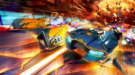 BlazeRush! A Futuristic Racing Game With Explosive Action