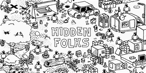 Hidden Folks: A Delightful Hand-Drawn Hidden Object Adventure!